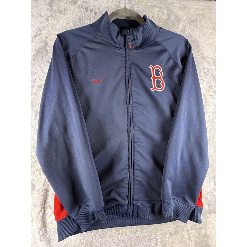 Nike Team Genuine Merchandise Red Sox Zip Up Lightweight Jacket Women's‎ M